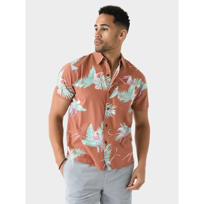 Katin Men’s Paradise Shirt|XXL|RED CLAY