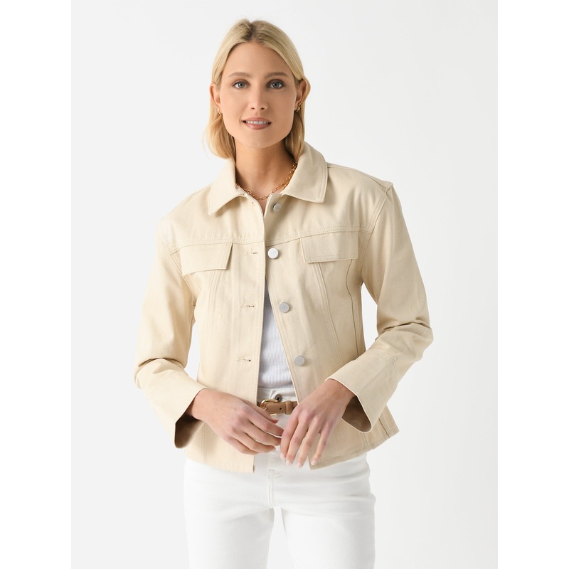 Les Coyotes De Paris Women’s Shaped Denim Jacket