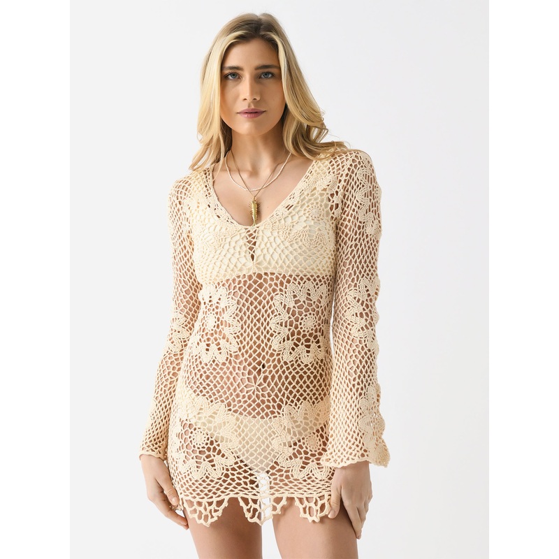 The Garment Women’s Egypt Short Crochet Dress