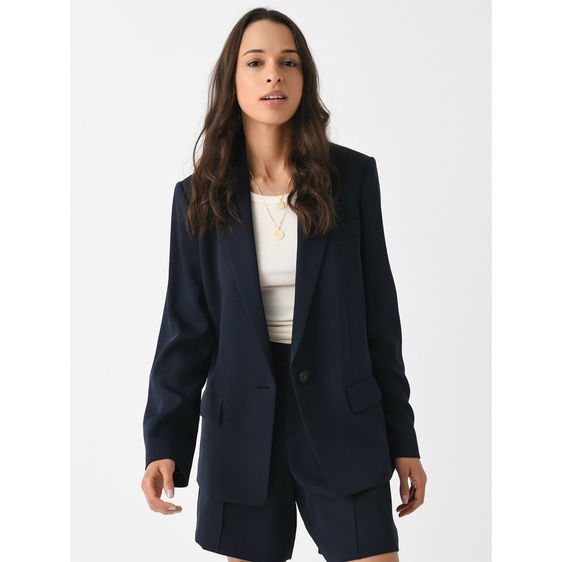 Vince Women’s Soft Suiting Single-Breasted Blazer