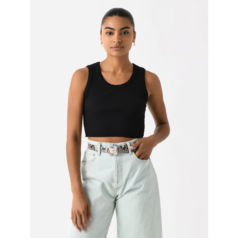 Agolde Women’s Cropped Poppy Tank
