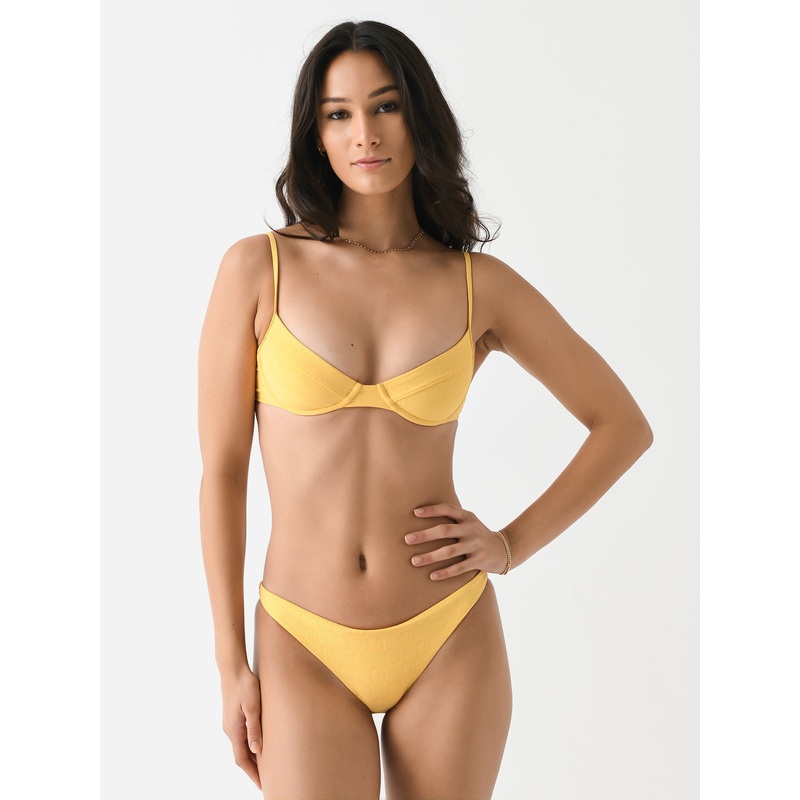 L Space Women’s Seashell Missy Bikini Top