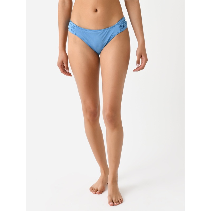Peony Women’s Ruched Low Rise Bikini Bottom