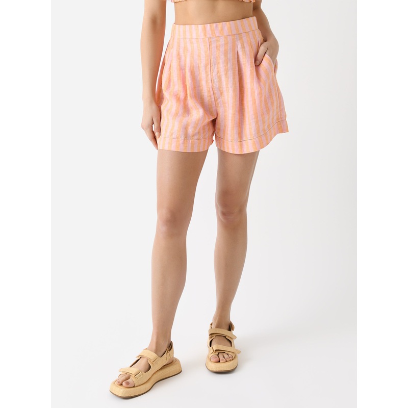 Trovata Women’s Everett Short|S|CREAMSICLE STRIPE