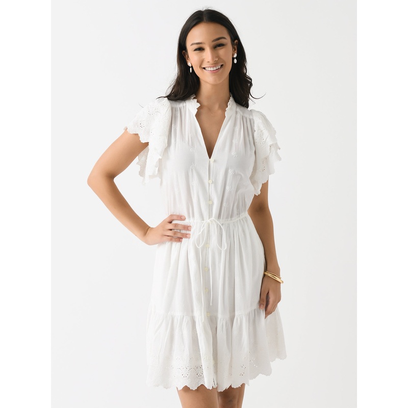 Trovata Women’s Iris Dress|L|BRODERIE ANGLAISE