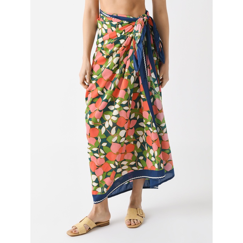 Trovata Women’s Playa Sarong|O/S|RAINFOREST