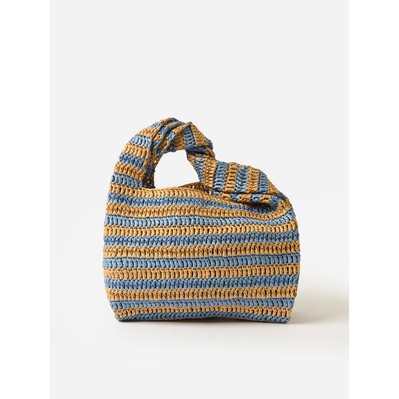 ALC Parker Striped Raffia Bag|O/S|RIO/DESERT PALM