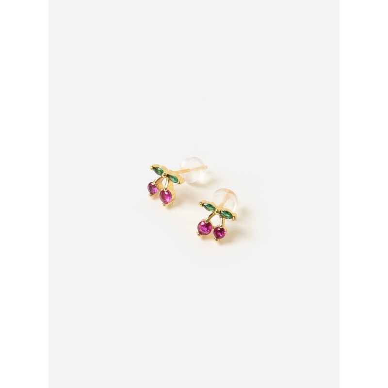 Alexa Leigh Cherry Stud Earrings