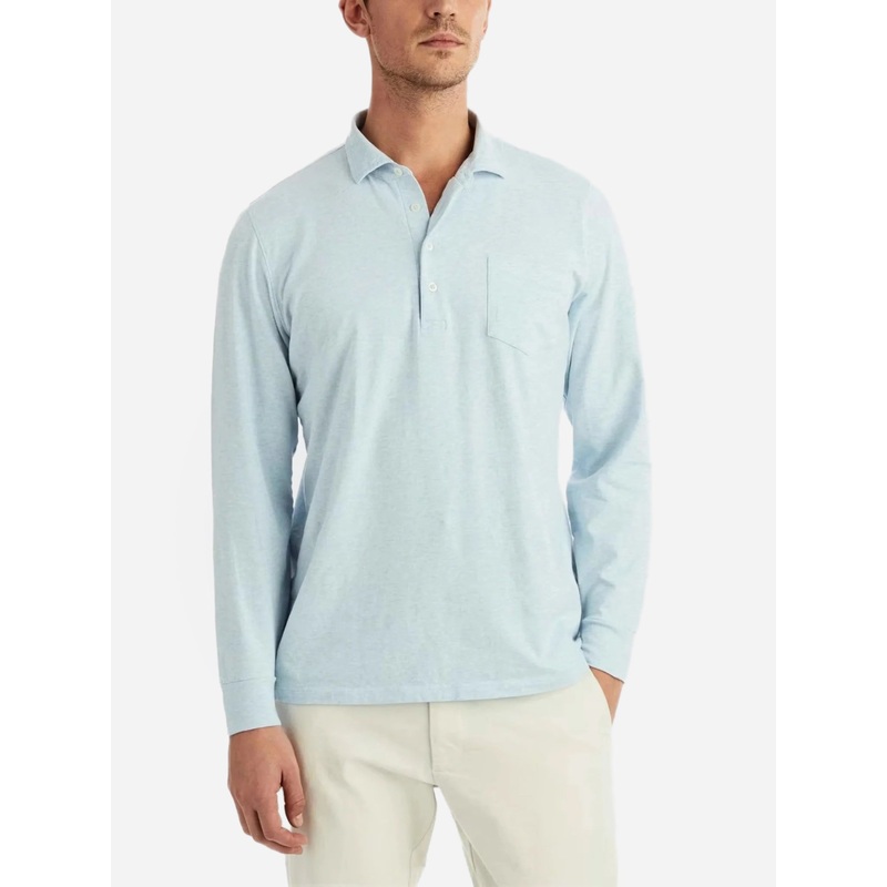 B.Draddy Men’s Jack Long Sleeve Polo