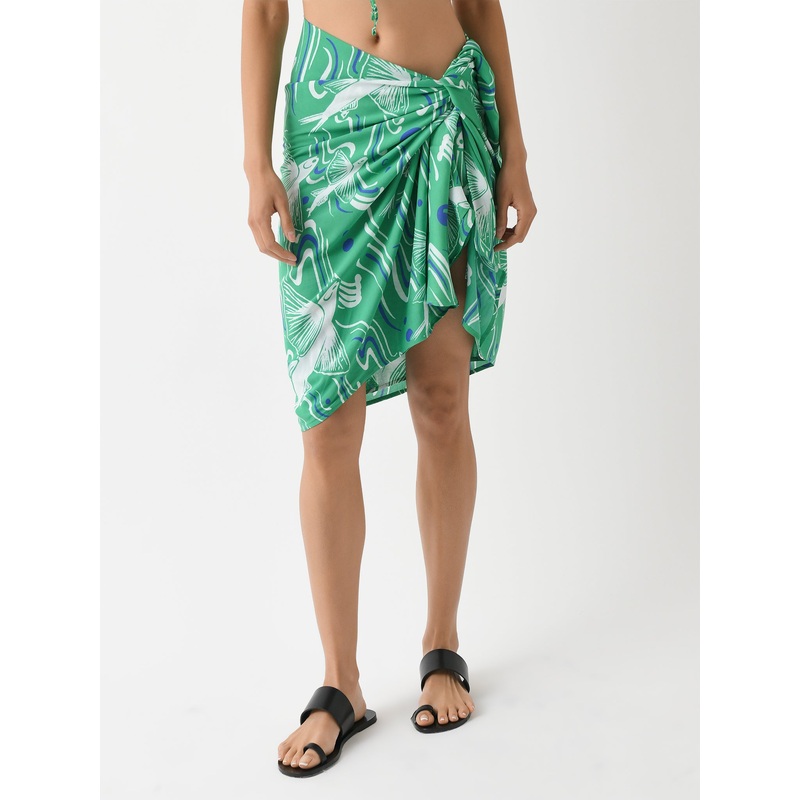 Fisch Women’s Volante Sarong|O/S|EMERALD FLYING FISH