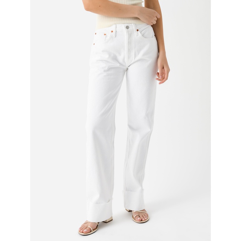 Re/Done Women’s High Rise Loose Long Jean