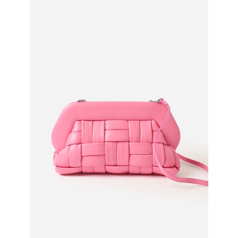 THEMOIRe Bios Weaved Clutch|O/S|ORCHID