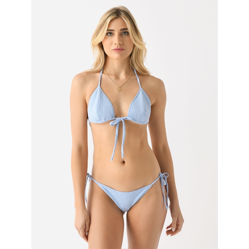 Lisa Marie Fernandez Women’s Retro Padded Triangle Bikini Set