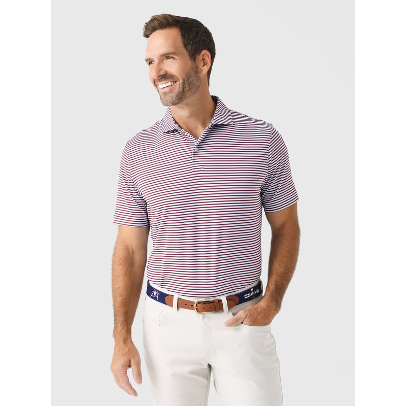 Peter Millar Crown Crafted Men’s Sawyer Performance Jersey Polo