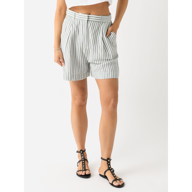 Posse Women’s Lorenzo Short|M|SEAGRASS STRIPE