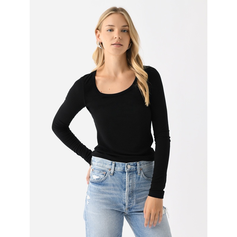 Agolde Women’s Corey Scoop Neck Tee