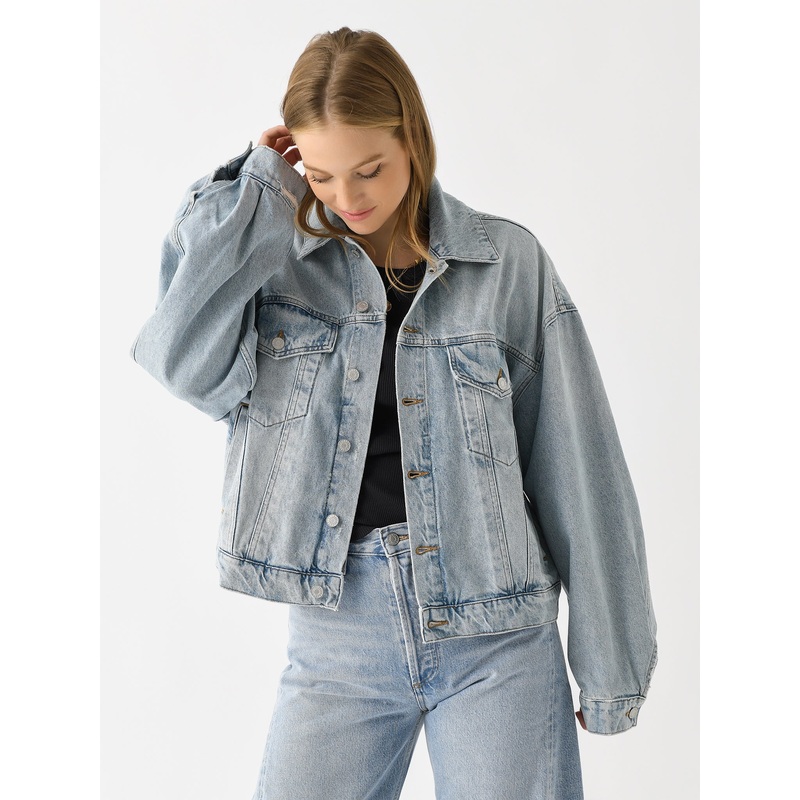 Agolde Women’s Dalton Balloon Denim Jacket