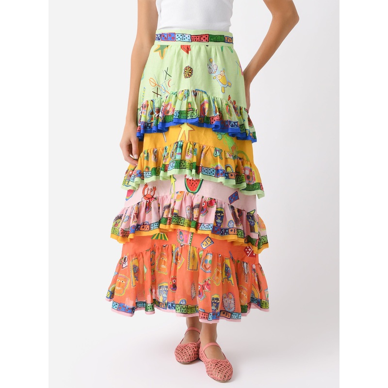 Alemais Women’s Players Tiered Skirt