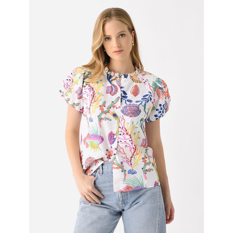 Banjanan Women’s Tammy Top|XS|S|M|L|MIRAGE