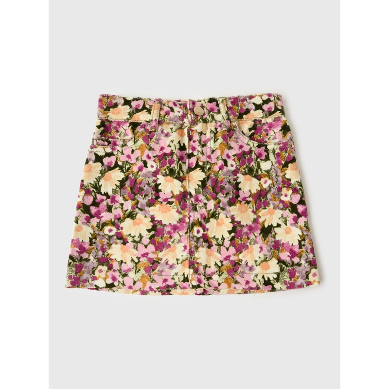 Mayoral Girls’ Cord Skirt|2|3|4|5|6|7|8|9|CAMELLIA|SKY BLUE
