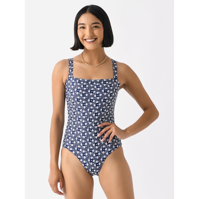 Minnow Women’s Ditch Plains Daisy One-Piece Swimsuit