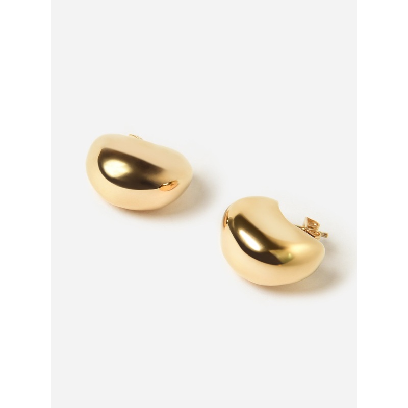 Nina Gordon Figure Hoop Earrings