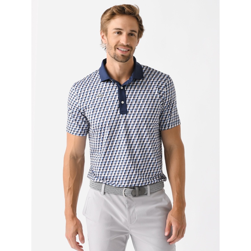 Radmor Men’s Taylor Recycled Tetris Polo
