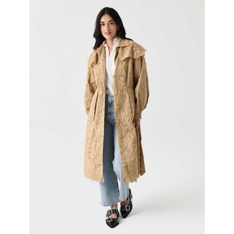 Farm Rio Women’s Laise Trench Coat