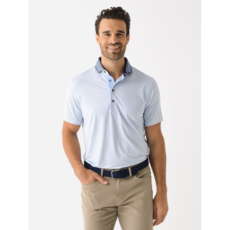 Greyson Men’s Chain Linked Polo