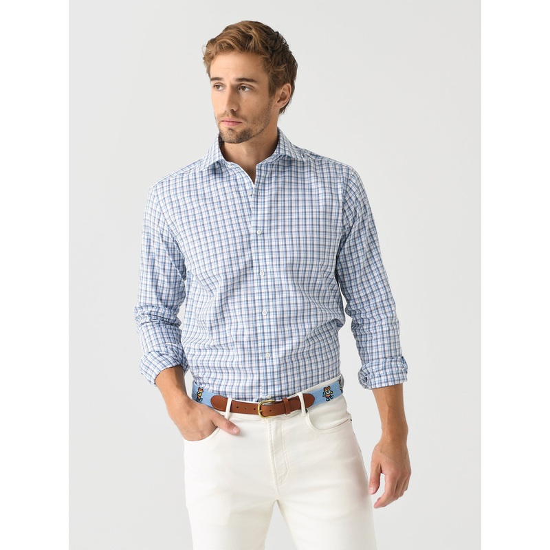 Peter Millar Crown Crafted Men’s Howgill Cotton Sport Shirt