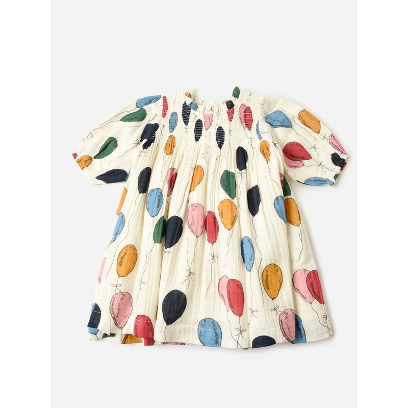 Pink Chicken Girls’ Stevie Puff Sleeve Dress