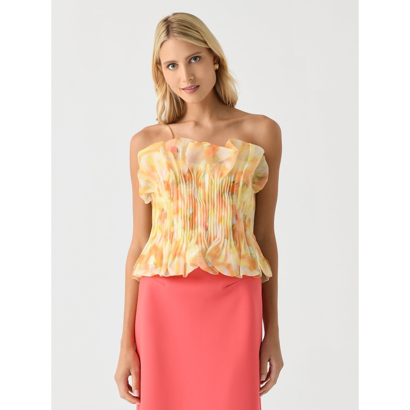 Acler Women’s Clements Top|US10/AU14|OCHRE CLOUD