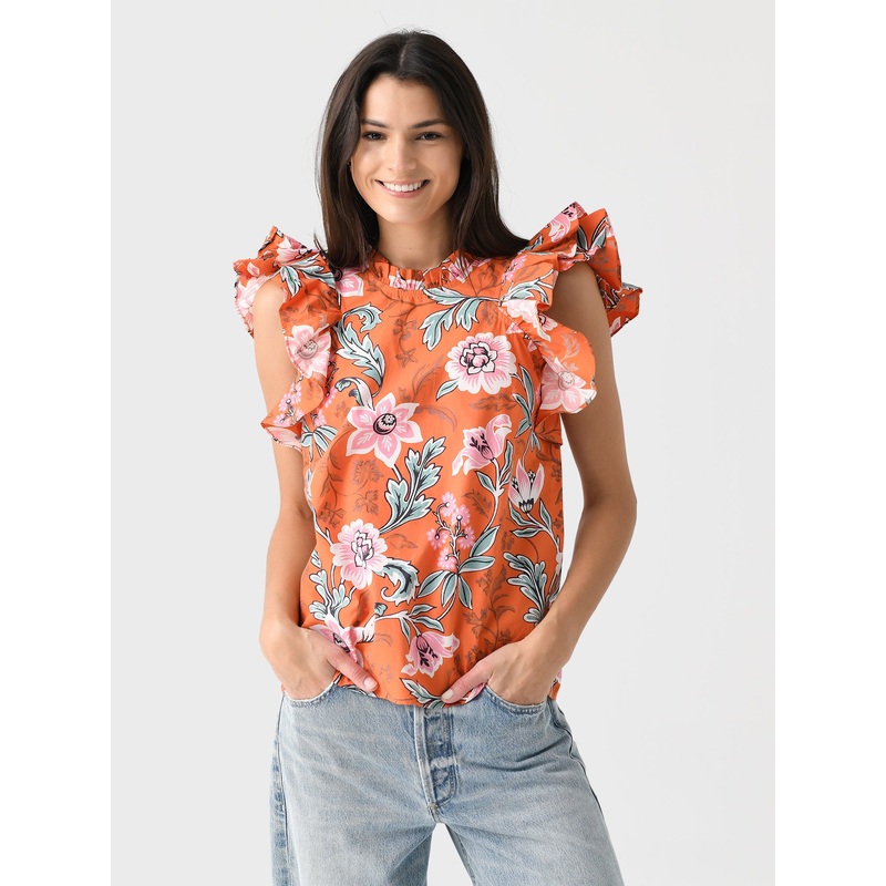 Banjanan Women’s Klara Top|XS|S|M|L|XL|SPICE