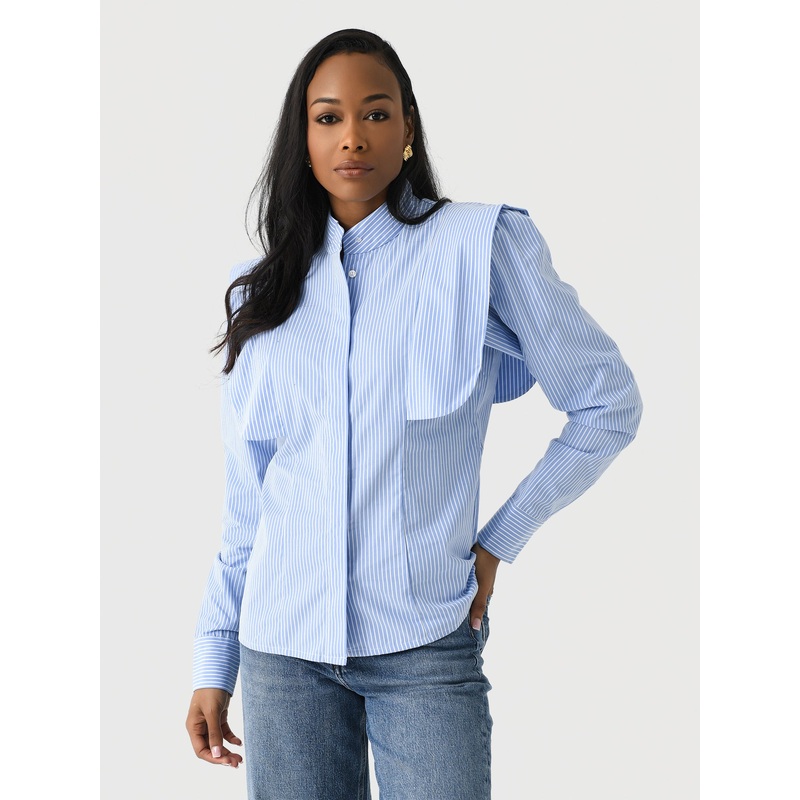 Berenice Women’s Celes Shirt|34|36|38|40|STRIPES BLUE