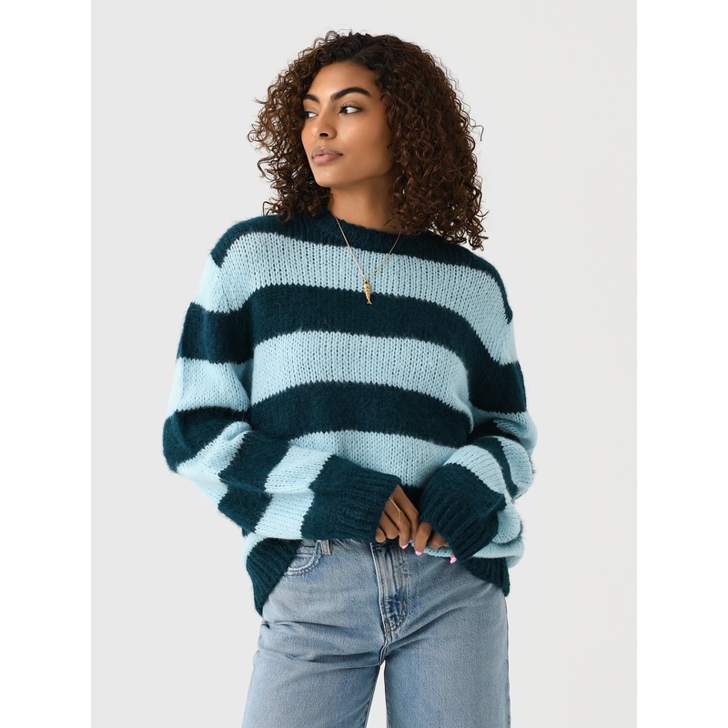 De Loreta Women’s Oma Sweater|XS|S|M|L|PEACOCK