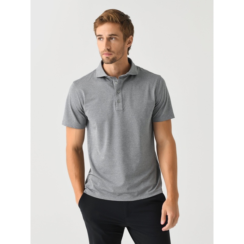 G/FORE Men’s Rib Gusset Tech Piqu Polo