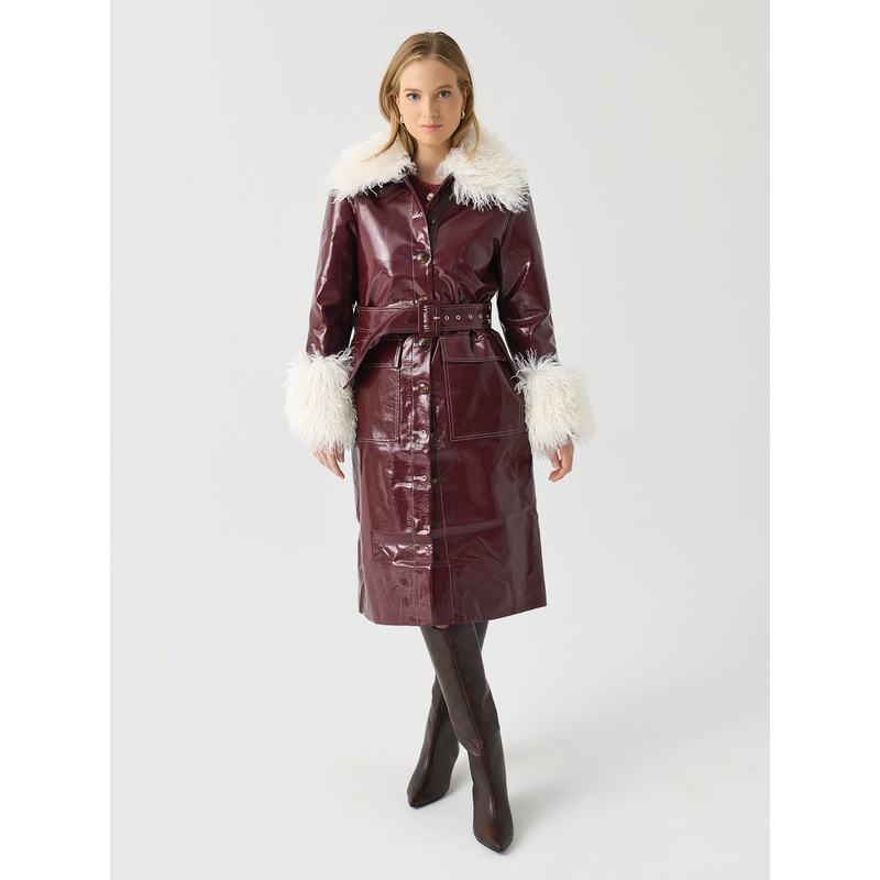 Kitri Women’s Simone Vinyl Coat