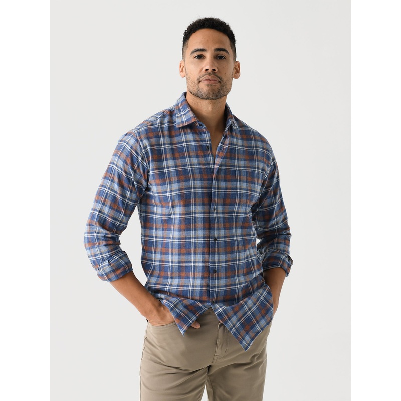 Peter Millar Crown Men’s Sherbrooke Cotton Sport Shirt