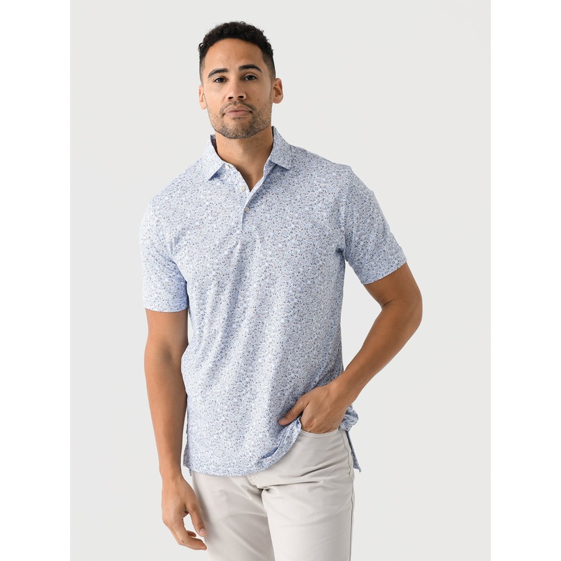 Peter Millar Crown Sport Men’s Bootleggers Performance Jersey Polo