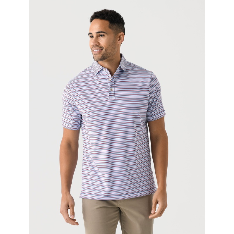 Peter Millar Crown Sport Men’s Clifton Performance Jersey Polo