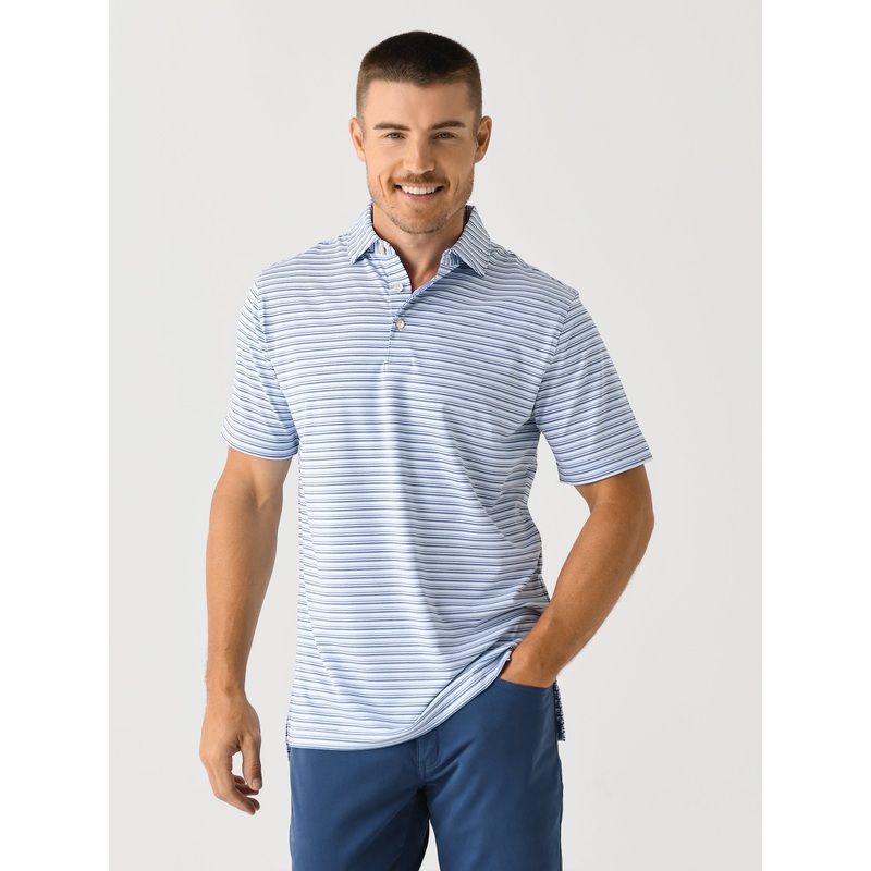 Peter Millar Crown Sport Men’s Fairmont Performance Jersey Polo