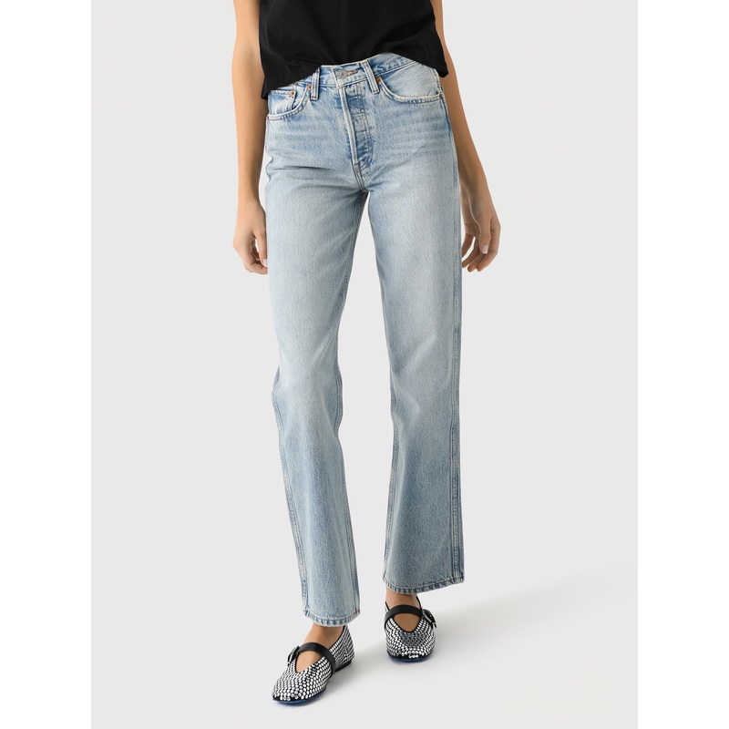 Re/Done Women’s 90s High Rise Loose Jean