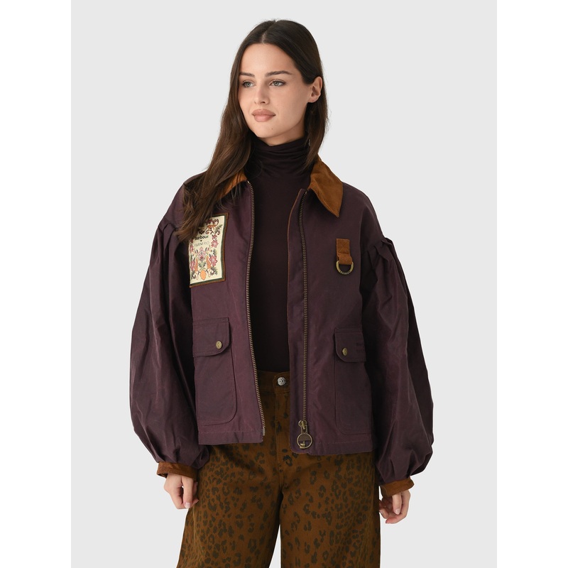 Barbour Women’s X Farm Rio Thais Waxed Jacket