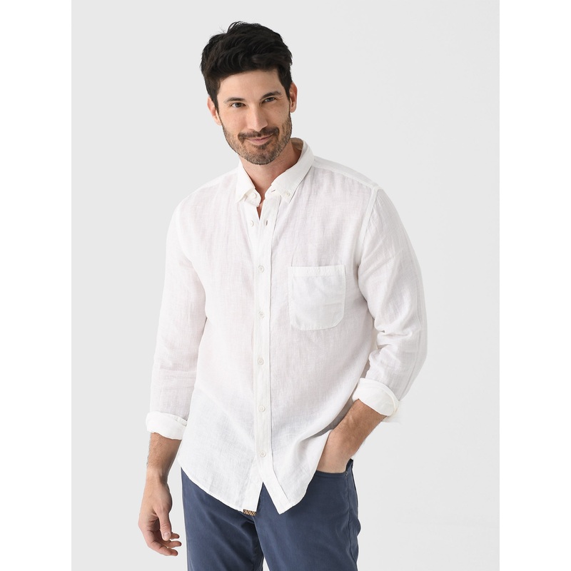 Billy Reid Men’s Tuscumbia Linen Shirt