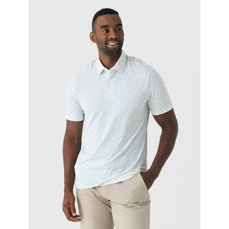 Faherty Brand Men’s Short Sleeve Movement Piqu Polo