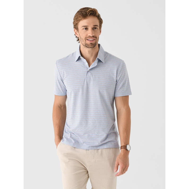 Faherty Brand Men’s Short Sleeve Movement Polo