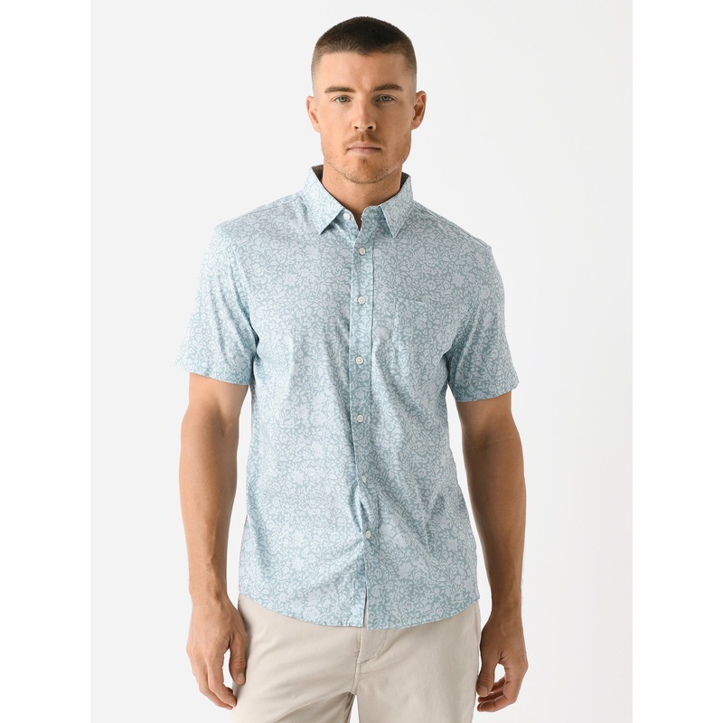 Faherty Brand Men’s Short Sleeve Movement Shirt