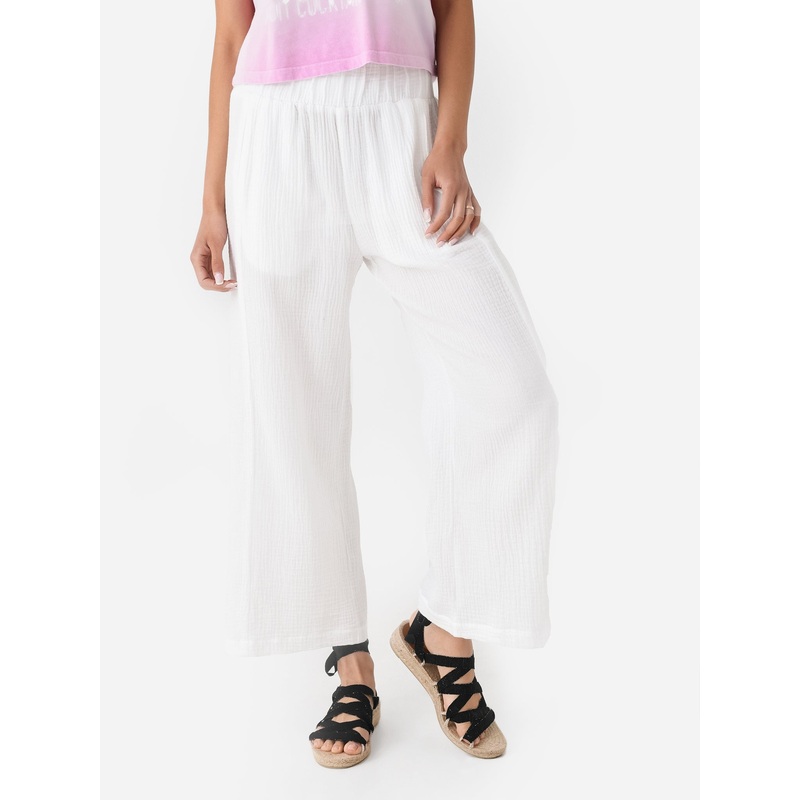 JAG Women’s The Susan Pant|L|WHITE GAUZE