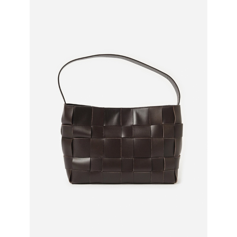 St. Agni Woven Mini Tote|O/S|CHOCOLATE