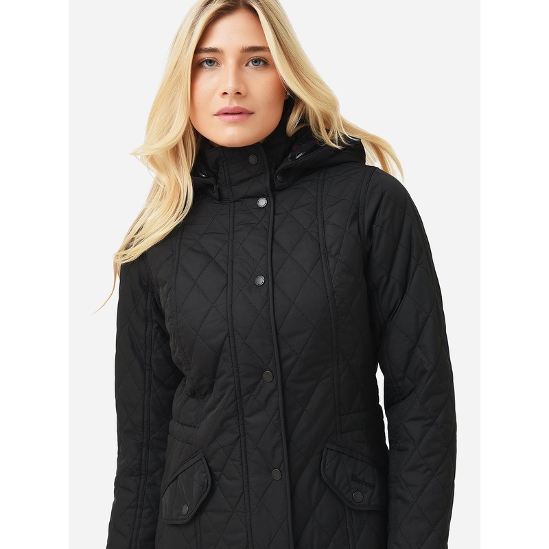 Barbour Women’s Millfire Quilted Hooded Jacket